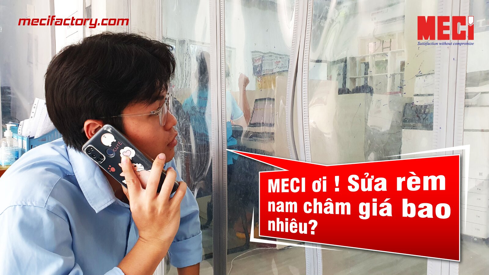 Ảnh bìa báo giá thay thế sửa chữa rèm nhựa nam châm