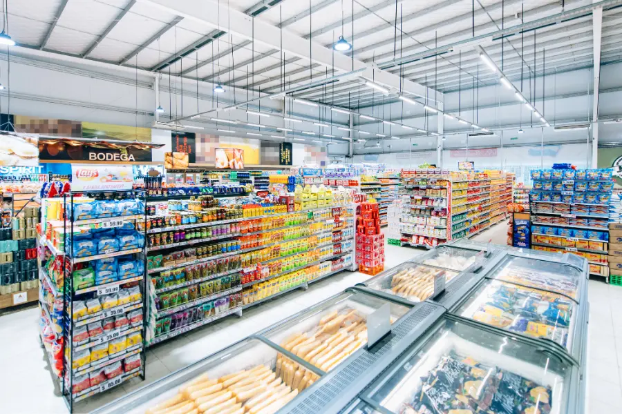 Không gian siêu thị