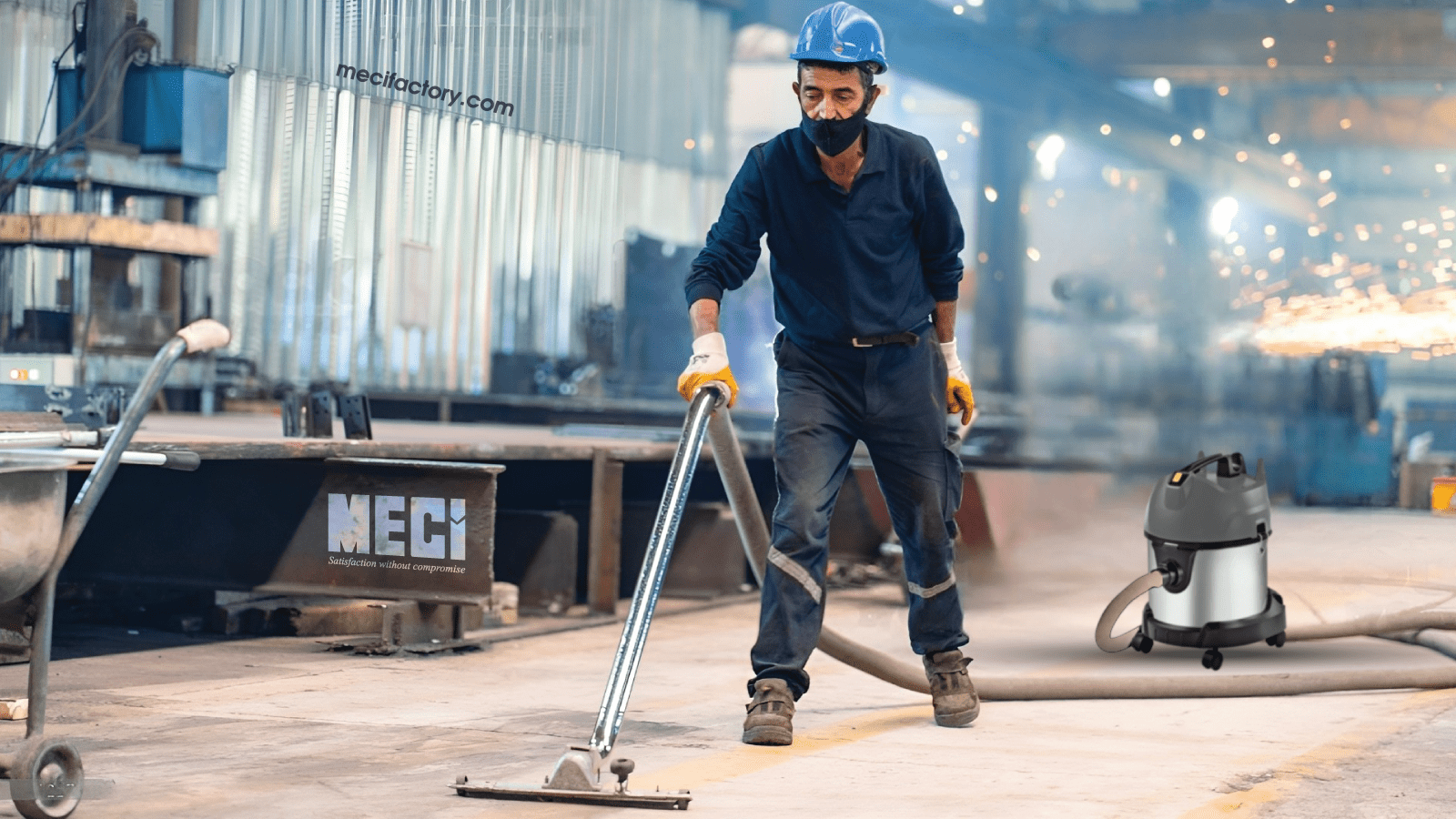 Ảnh bìa bài viết Máy hút bụi công nghiệp loại nhỏ