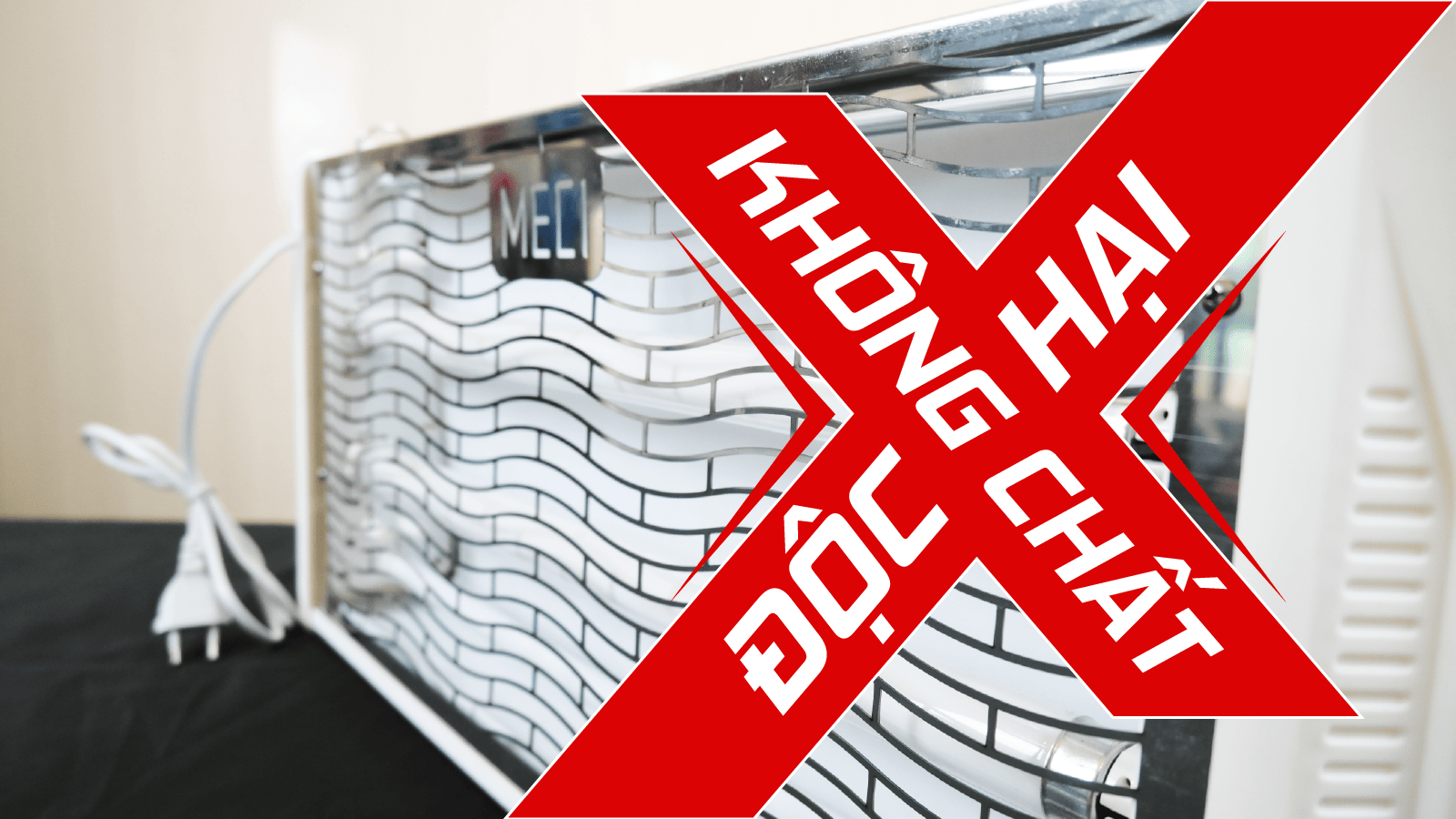 Đèn diệt côn trùng không sử dụng chất độ hại