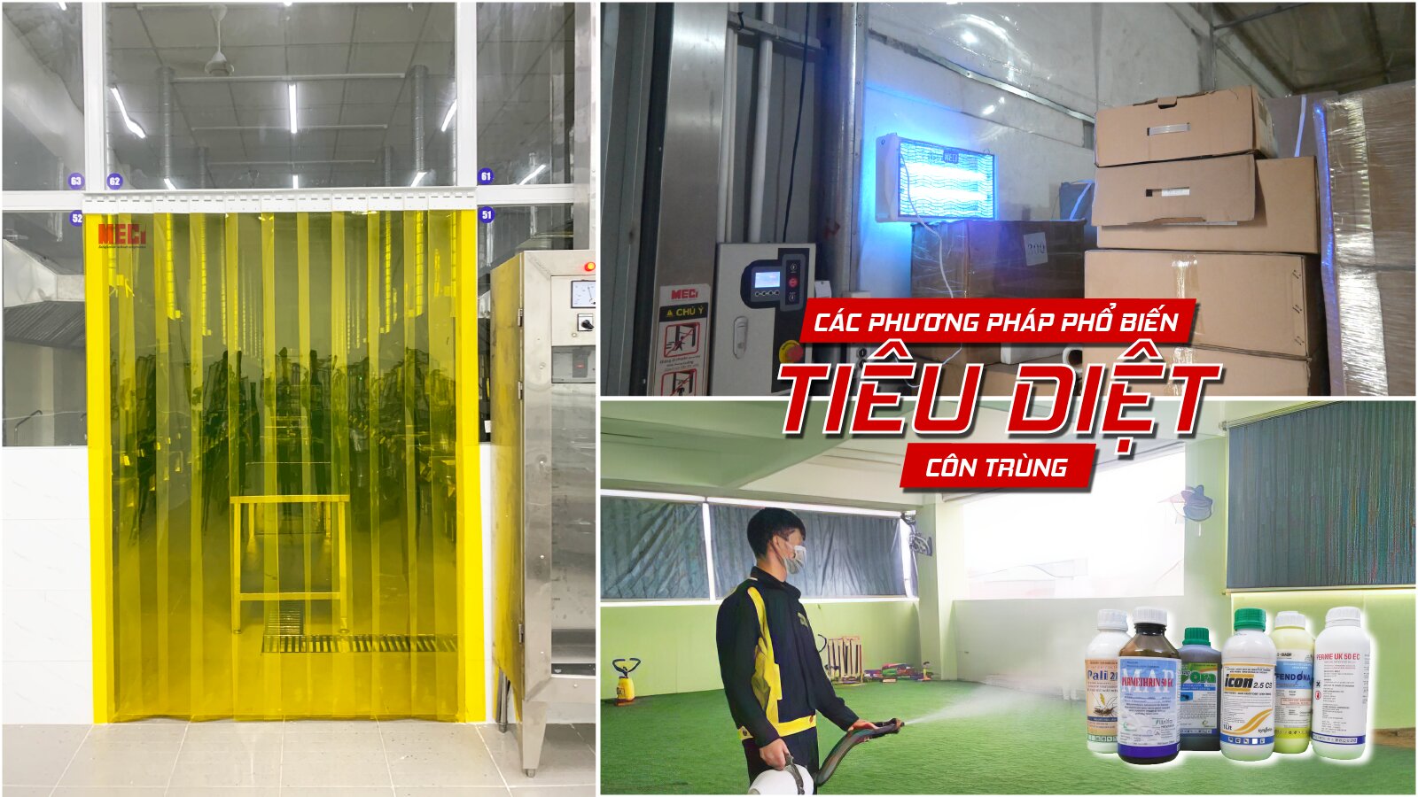 Các phương pháp tiêu diệt côn trùng