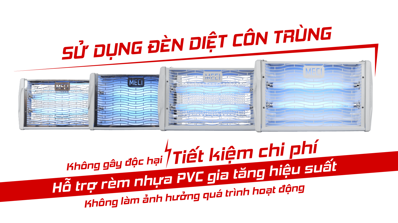 Lí do tại sao nên sử dụng đèn diệt côn trùng MECI