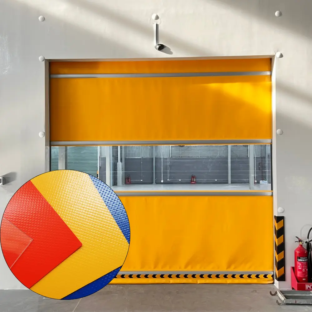 Cửa cuốn nhanh tiêu chuẩn và cấu tạo thân của nó.