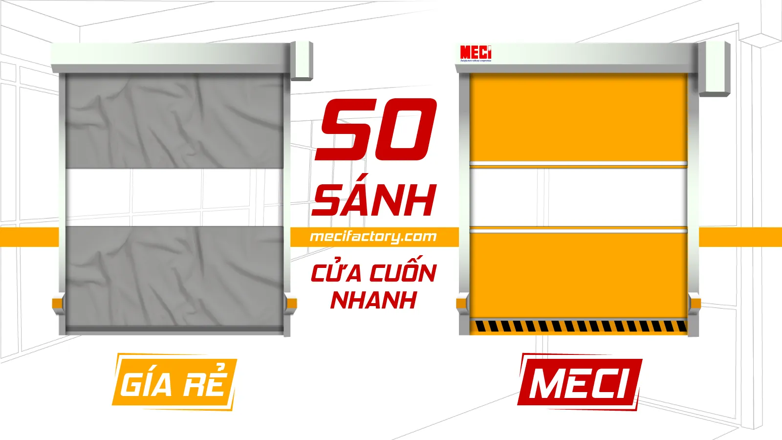 thumb của So sánh cửa cuốn nhanh MECI và đơn vị giá rẻ