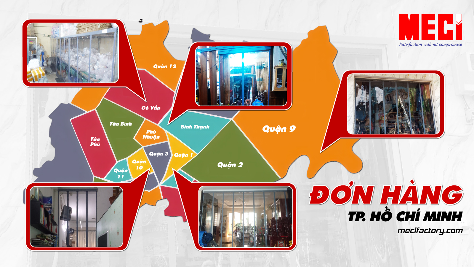 ảnh bìa của đơn hàng rèm nhựa nam châm tại hcm