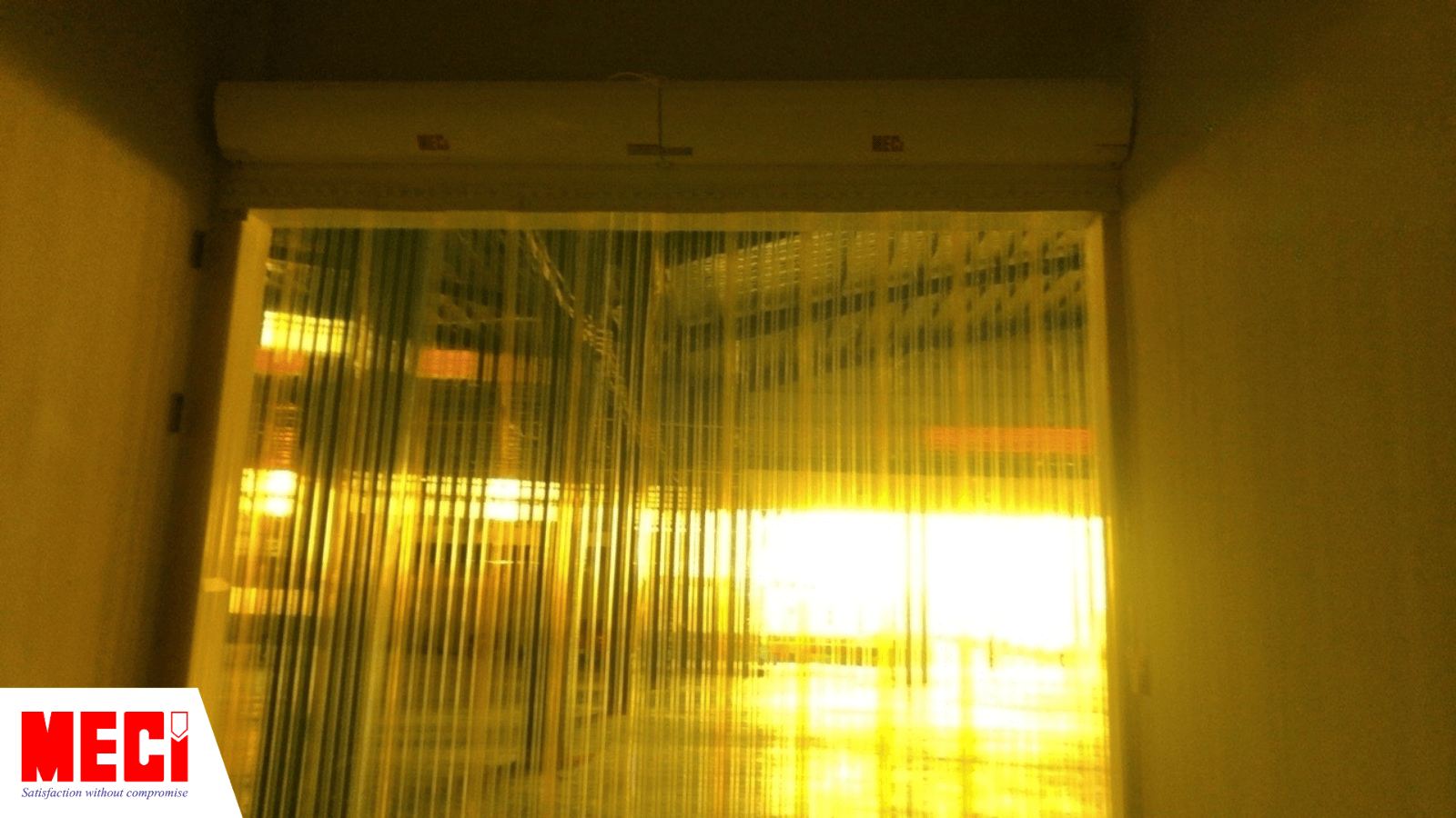 rèm nhựa PVC tại nhà máy Hoàng Huy
