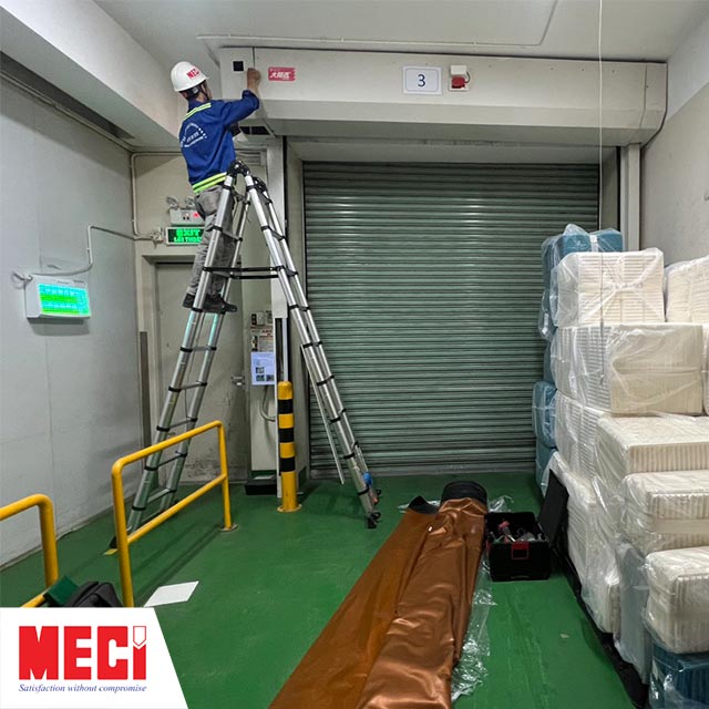 Dịch vụ sửa cửa cuốn - cửa cuốn nhà xưởng MECI Sài Gòn (3)