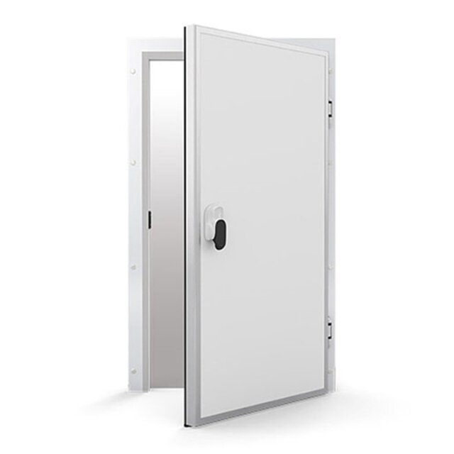 Cửa bản lề kho lạnh màu trắng ngà