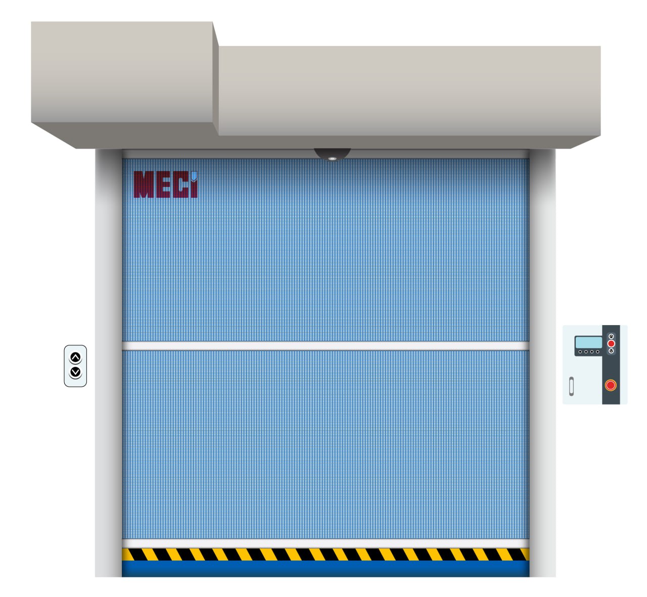 cửa cuốn lưới MECI Sài Gòn