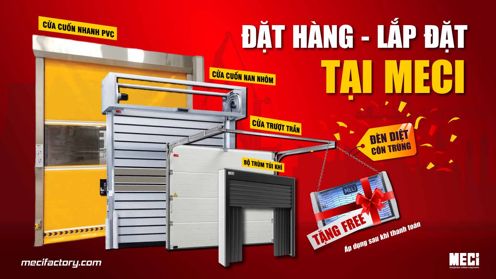 Thumbnail mua cửa tặng đèn diệt côn trùng MECI