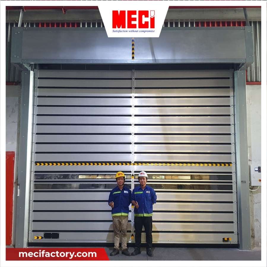 Cửa cuốn nhanh nan nhôm