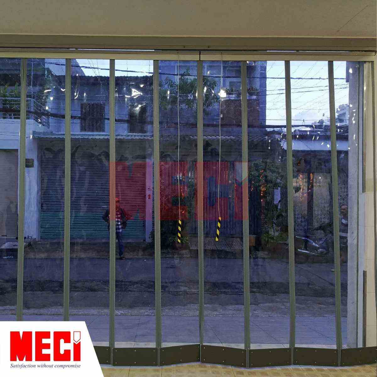 rèm nhựa nam châm MECI