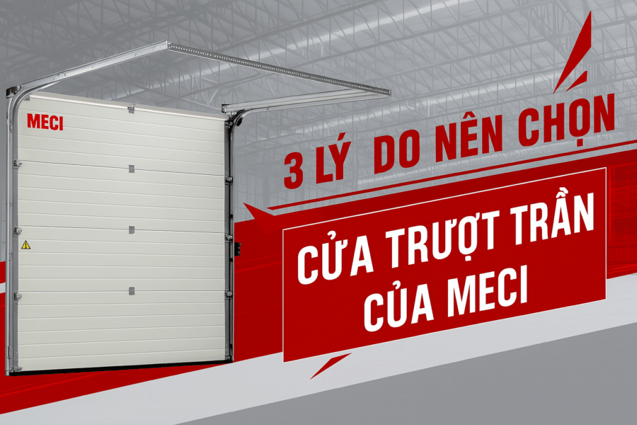 3 lý do nên mua cửa trượt trần hiệu meci