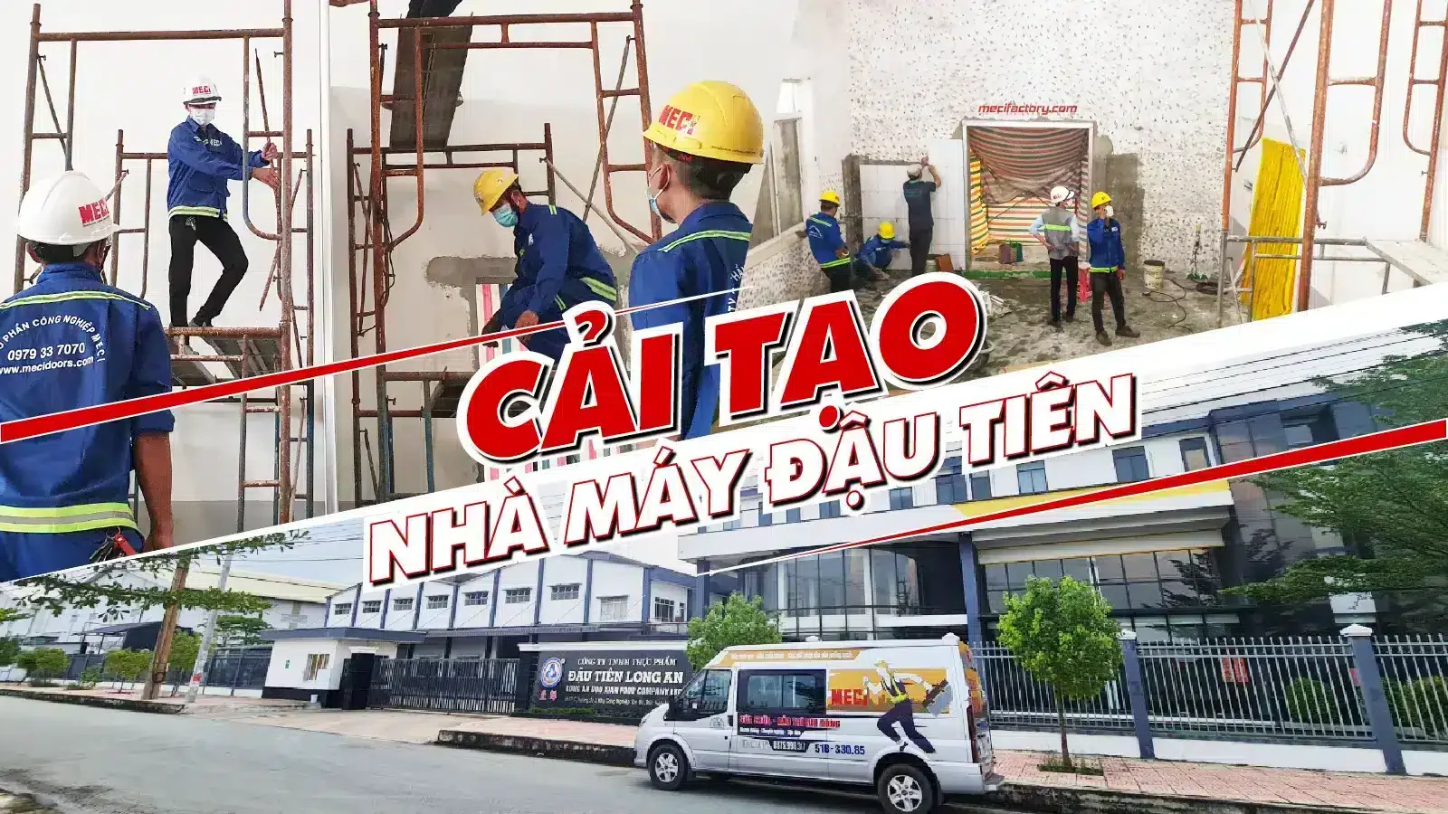 Ảnh bìa MECI Sài Gòn phục vụ nhà máy Đậu Tiên.
