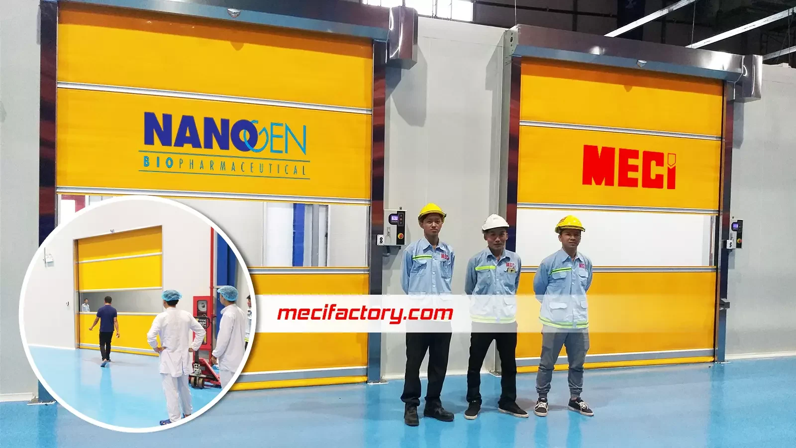 Ảnh bìa MECI phục vụ Nanogen đảm bảo tiêu chuẩn sản.