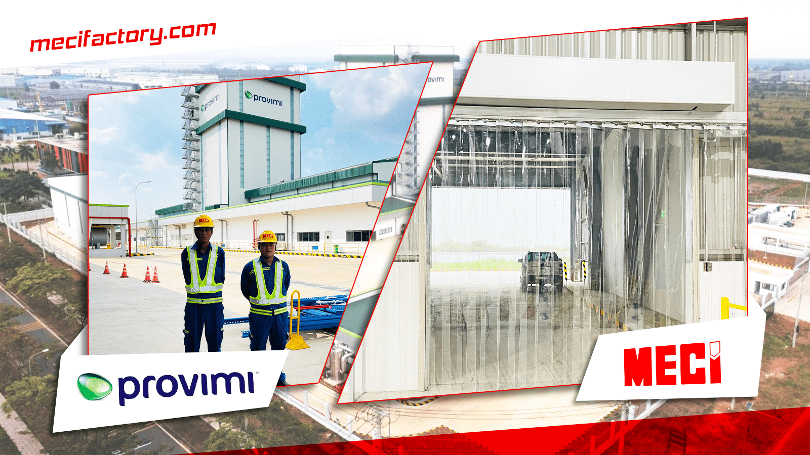 Ảnh bìa rèm nhựa PVC tại nhà máy Provimi.