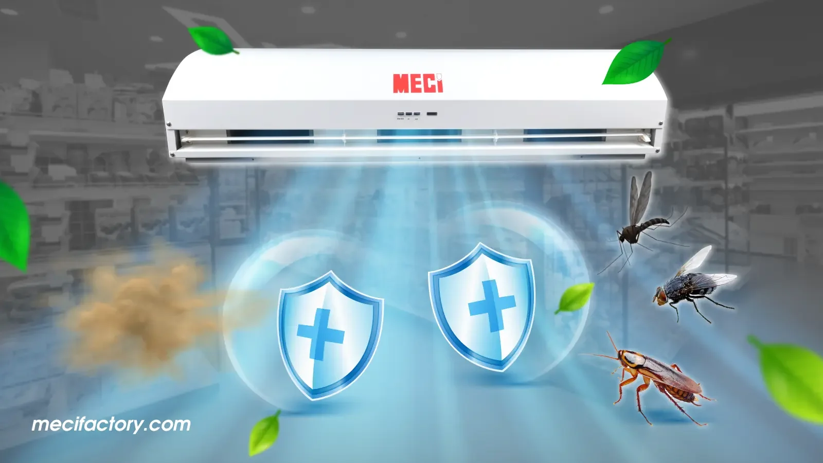 Ảnh bìa quạt cắt gió ngăn lạnh bụi côn trùng như thế nào