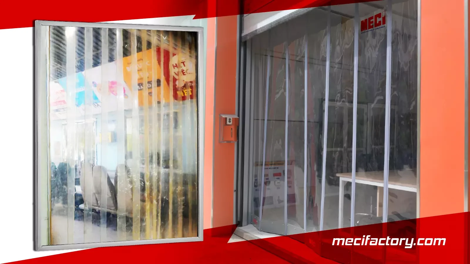 Ảnh bìa rèm nhựa nam châm có bị ố vàng như rèm pvc không