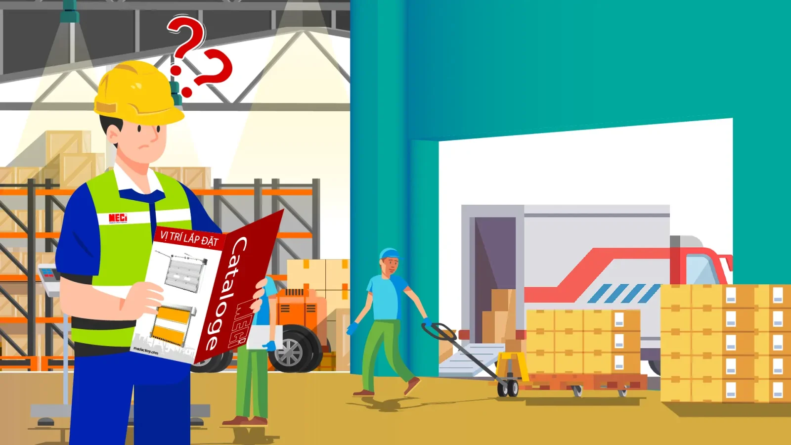 Ảnh bìa so sánh cửa cuốn nhanh PVC với cửa trượt trần