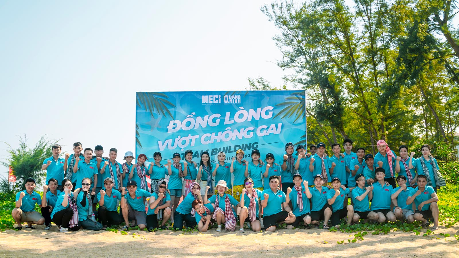 Ảnh bìa - teambuiding nhân sự MECI Sài Gòn