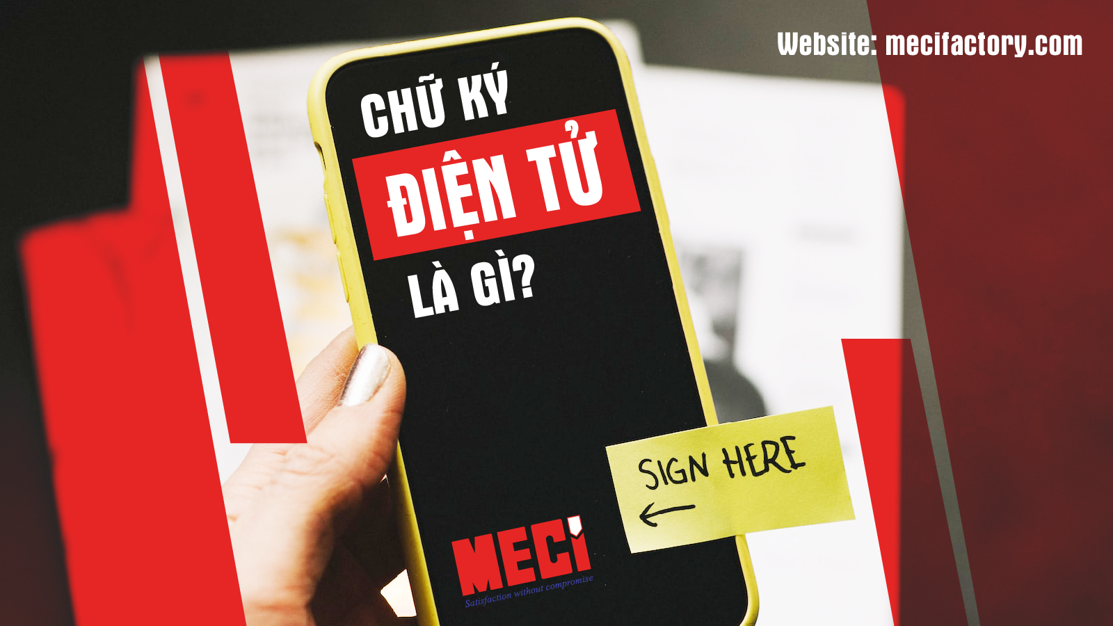 Chữ ký điện tử là gì