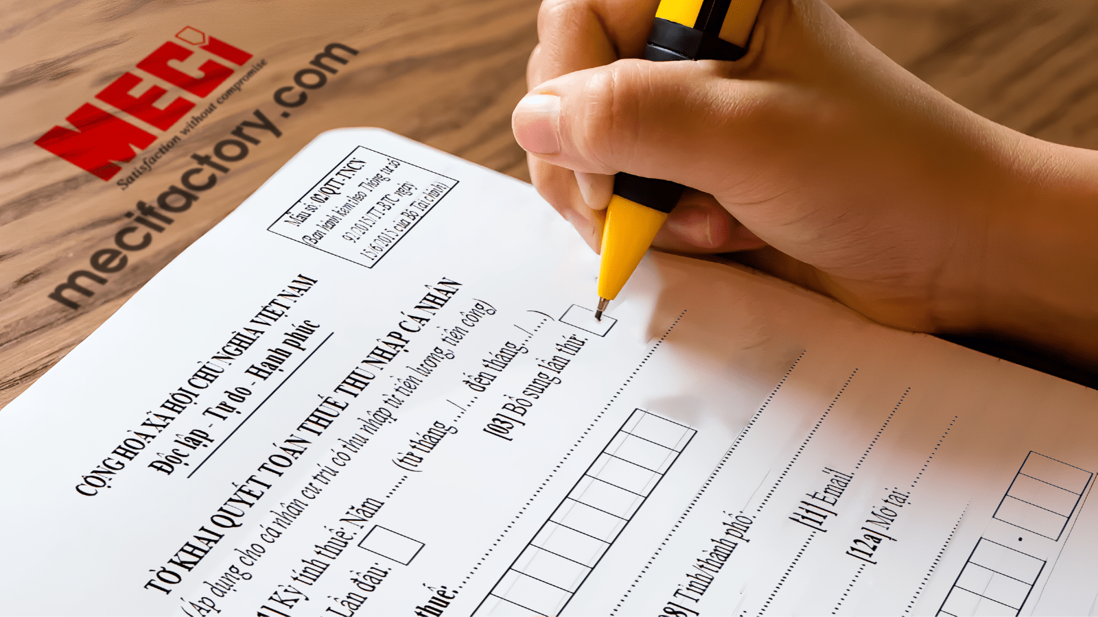 Ảnh bìa bài Cách quyết toán thuế TNCN