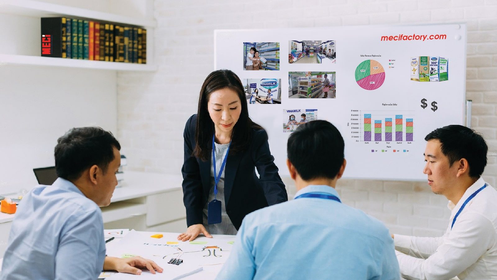 Ảnh bìa bài viết Chiến lược kinh doanh của Vinamilk