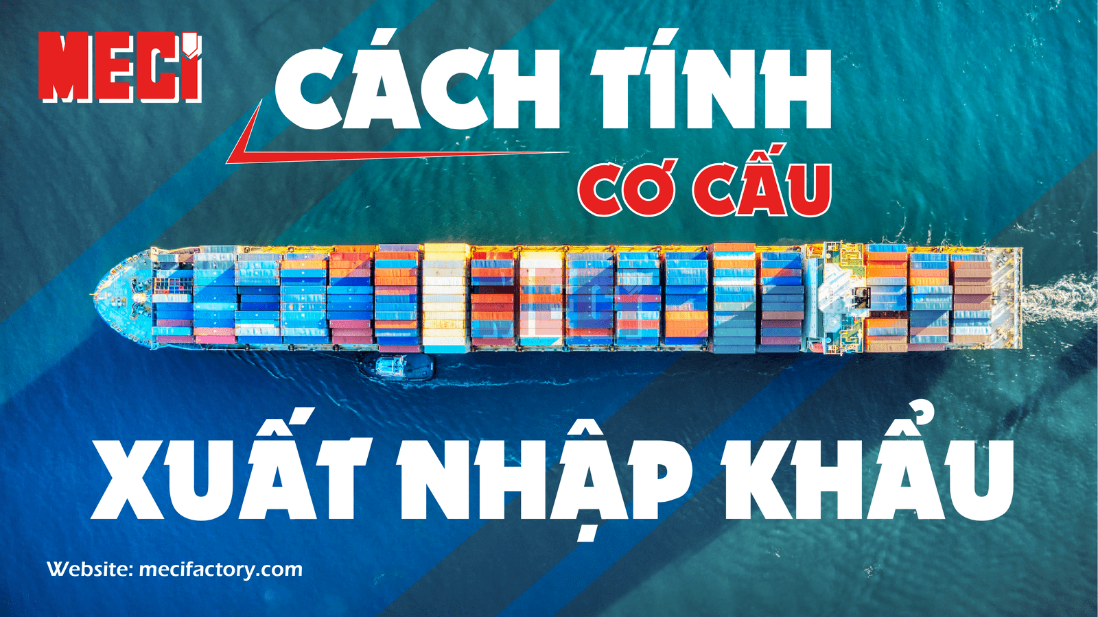 Cách tính cơ cấu xuất nhập khẩu