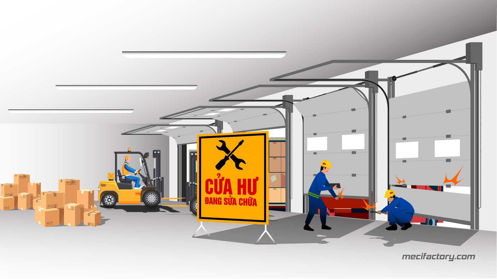 ảnh bìa của cửa trượt trần hư