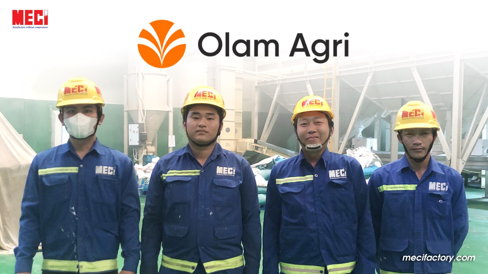 ảnh bìa của Dự án thi công tại nhà máy Olam Long An