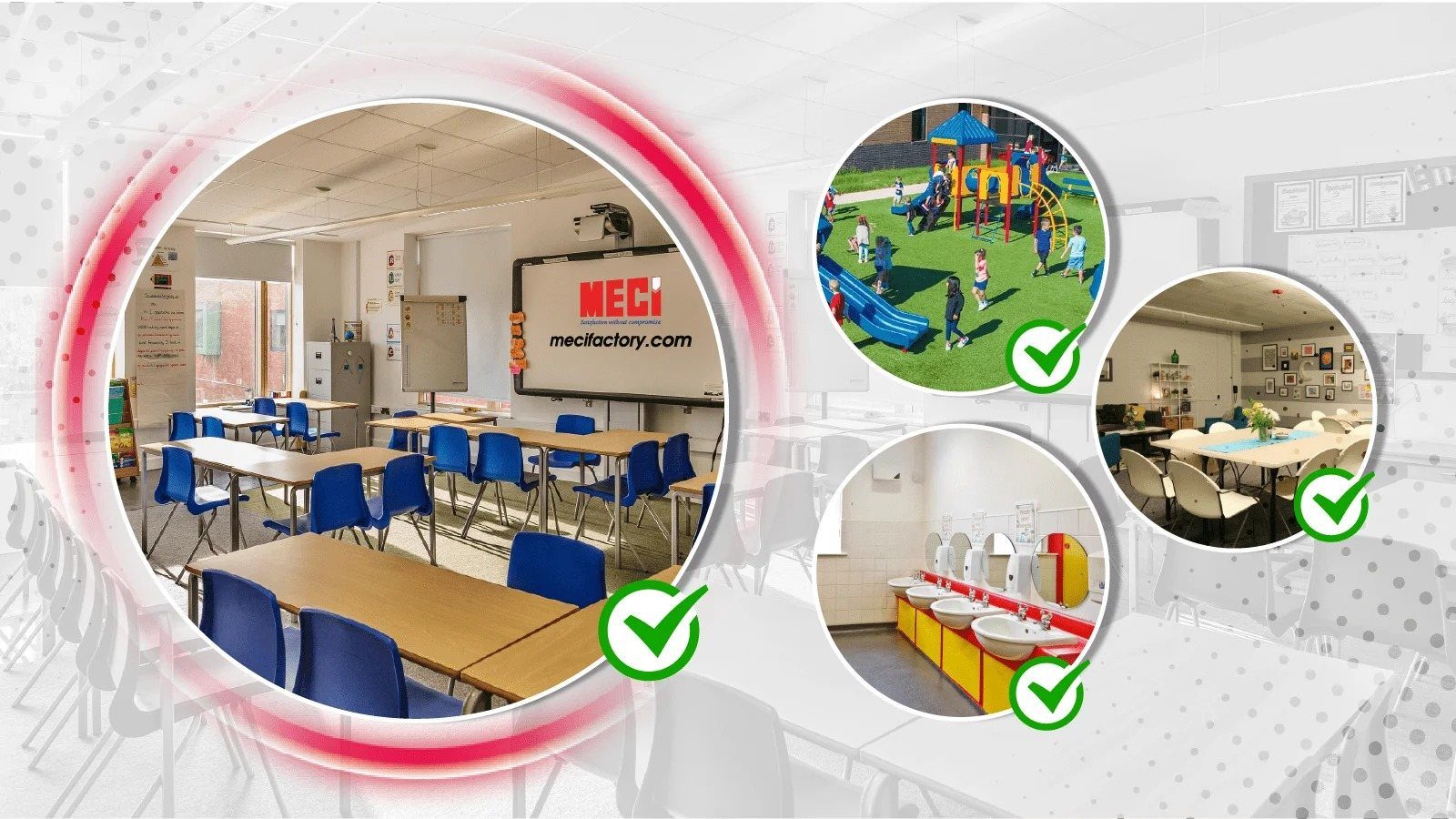 Ảnh bìa bài viết tiêu chuẩn thiết kế trường tiểu học