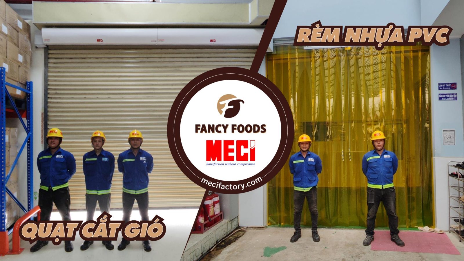 ảnh bìa bài quạt cắt gios và rèm nhựa PVC tại fancy foods
