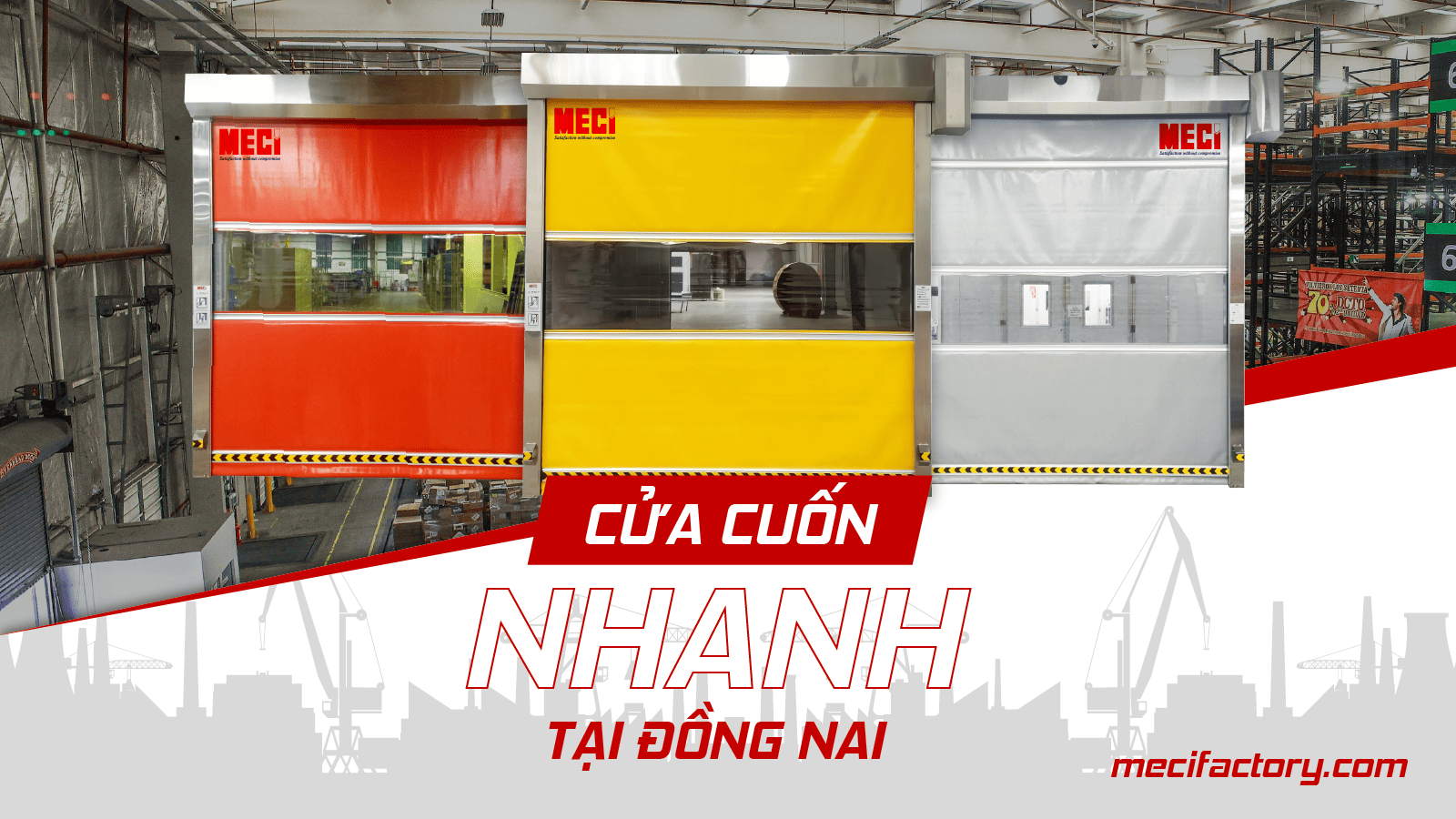 thumbnail của cửa cuốn nhanh PVC tại Đồng Nai