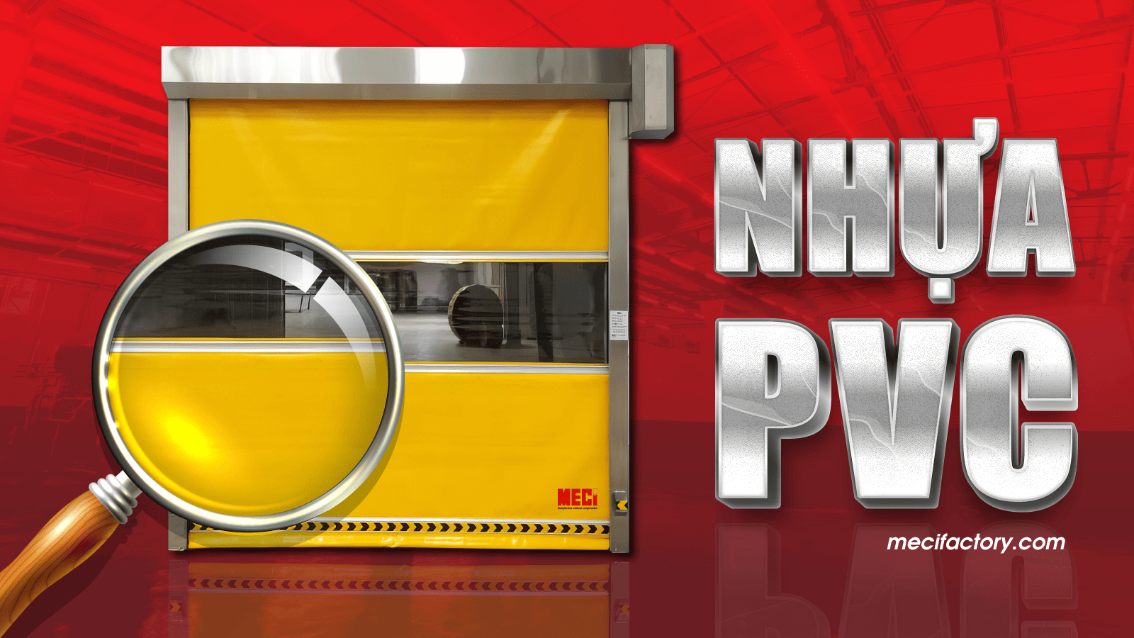 thumbnail của tại sao cửa cuốn nhanh sử dụng chất liệu nhựa PVC