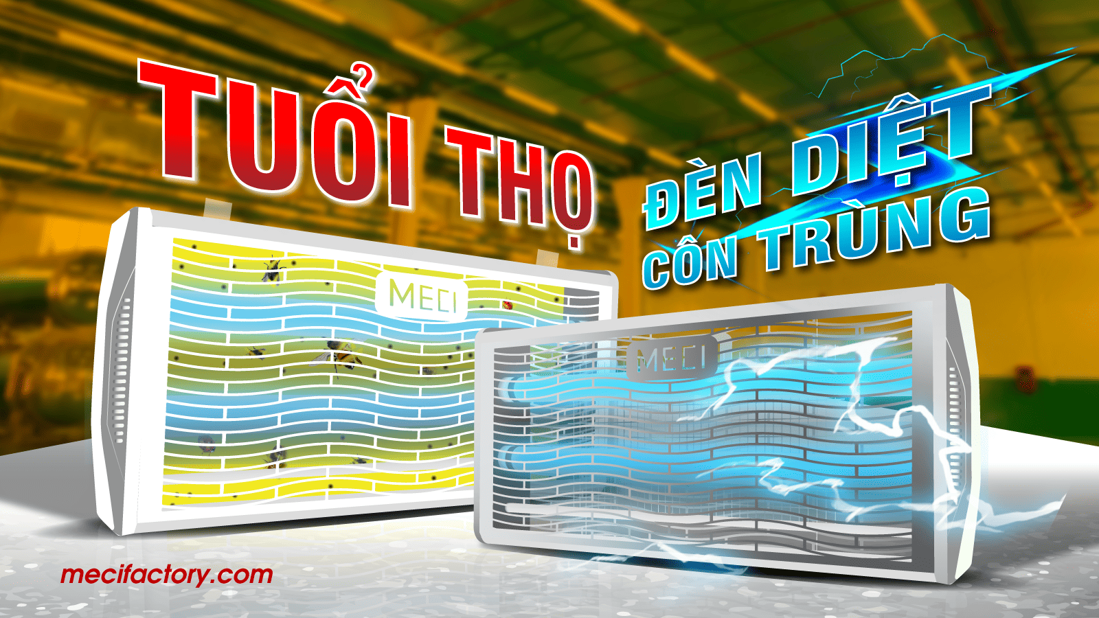 thumbnail của tuổi thọ của đèn diệt côn trùng